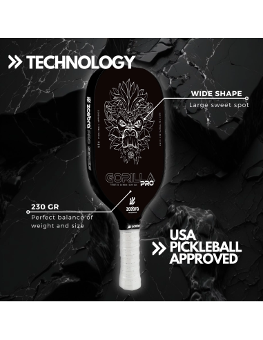 GORILLA PRO SERIES (Black) – Pala de...