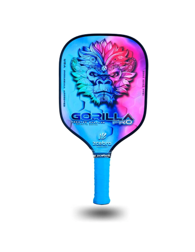 Pala de Pickleball Carbono GORILLA PRO SERIES (Rainbow)