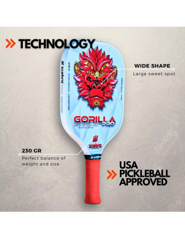 Pala de Pickleball Carbono GORILLA...