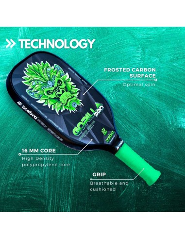 Pala de Pickleball Carbono GORILLA...