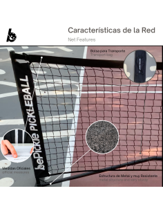 Red Portátil de PickleBall BePickle